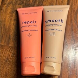 Repair and Smooth Foot Care Set - Orange and Tan